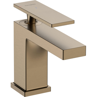 Hansgrohe Tecturis E Mitigeur lavabo - sans vidage - coolstart - bec 12.2 cm - bronze brossé