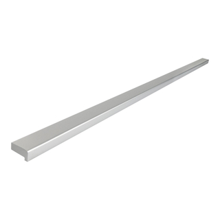 BRAUER Meubelgreep opbouw - 48cm - model A - RVS materiaal - aluminium