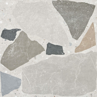 Stn ceramica glamstone carreaux de sol et de mur 74.4x74.4cm 9.7mm mélange rectifié
