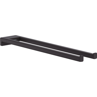 Hansgrohe Addstoris porte-serviettes 2 barres mat noir