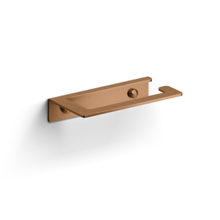 Clou Fold porte-rouleau papier toilette sans couvercle - Bronze brossé PVD