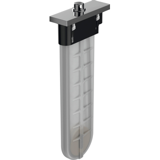 Hansgrohe sBox élément de finition rectangulaire incl. boîte à flexible. flexible de douche et rosace avec 1 fonction pour rebord de baignoire ou carrelage chrome