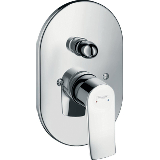 Hansgrohe Metris 1-gr Ensemble de finition mitigeur bain chrome