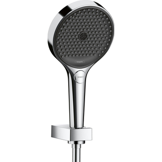 Hansgrohe Rainfinity Set de bain avec PowderRain 130 3 jets douchette avec support mural avec flexible de douche 160cm chrome