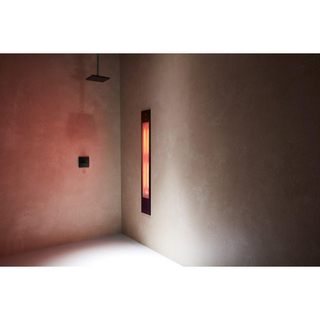 Sunshower Pure XL 2.0 Black Infrarouge Encastré - 19,9x123,8x10cm - corps entier - 1500W - noir