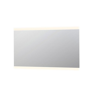 INK SP4 Spiegel - 160x4x80cm - LED onder en boven colour changing - dimbaar - aluminium Zilver