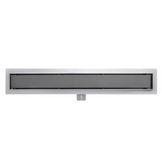 Fortifura Galeria omkeerbaar rooster - 110cm - Geborsteld Gunmetal PVD