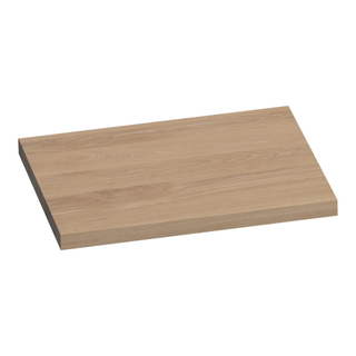 BRAUER Ocean Medium topblad - 60x46x4cm - lamellen eiken naturel
