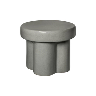 Blomus TORU tabouret - 32x40x40cm - céramique - bas - Elephant skin