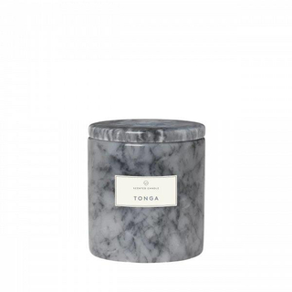 Scented Marble Candle | H 11 cm, Ø 10 cm Marmor-Duftkerze