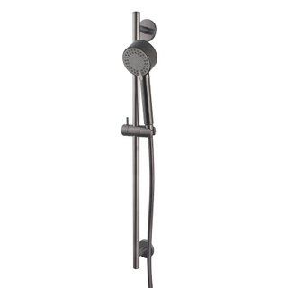Wiesbaden Cadans luxe glijstangset compleet Gunmetal SHOWROOMMODEL