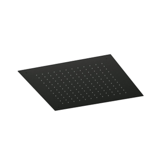 Hotbath Mate Hoofddouche - 50x50cm - inbouw - vierkant - mat zwart PVD