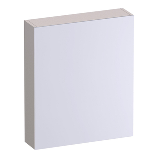 BRAUER Impress spiegelkast - 60x70x15cm - zonder verlichting - met 1 linksdraaiende dubbelzijdige spiegeldeur - mat zand