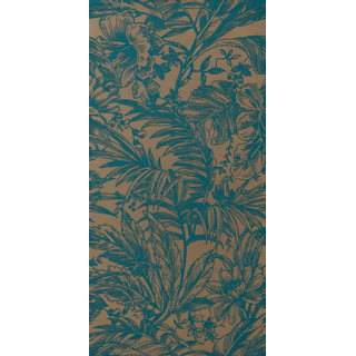 Cir chromagic carreau décoratif 60x120cm herbarium décor émeraude bleu mat