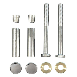 Wiesbaden Schroevenset voor ophangbeugel 2 stuks chroom