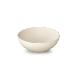 Zeza Element Waskom - 41x41x14cm - solid surface - mat crème