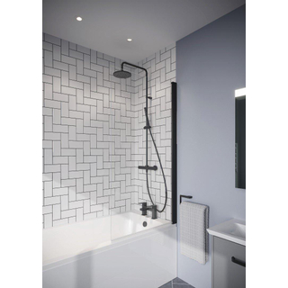 Crosswater Clear 6 Paroi de Douche - 80x150cm - Noir Mat