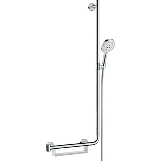 Hansgrohe Raindance select s 120 glijstangset ecosmart comfort 110 re.chr-wit