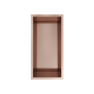 Hotbath &MORE Boîte encastrable ou niche encastrée 30x15x10cm Cuivre brossé PVD