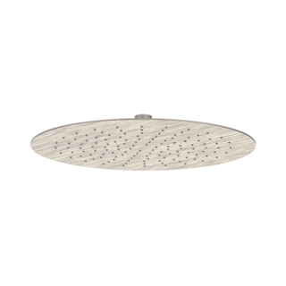 IVY Douche de tête - slim - 30cm - buses anticalcaire - Eco-air - Nickel brossé PVD