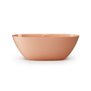 Fugaflow Eccelente Arredo Vrijstaand Bad - 175x76x60cm - solid surface - oranje