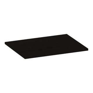 BRAUER Ocean Slim plan sous vasque - 60x46x2cm - Bois Noir