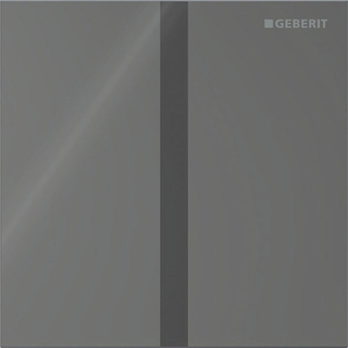 Plaque de commande Geberit type 40 urinoir - batterie - carré - lava