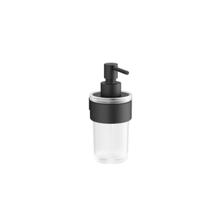 Crosswater Velo Zeepdispenser - 16.5x11x6.9cm - wandmodel - mat zwart