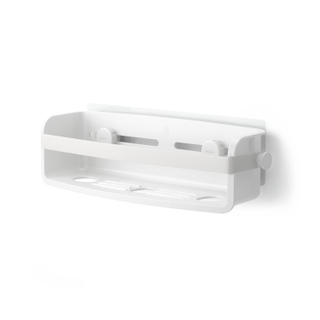 Umbra Flex douchemand - 33x12x9cm - zelfklevend - ABS Wit
