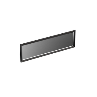 Forzalaqua reno 2.0 miroir 160x2x50cm chêne noir huilé