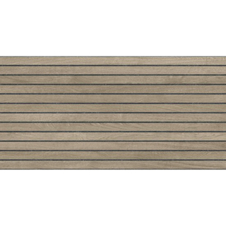 JOS. Bari bande décorative - 60x120cm - 8.2mm - rectifié - Aural noir