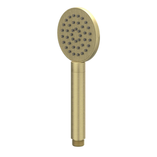 IVY Handdouche - rond - 9cm - satin spray - Geborsteld mat goud PVD