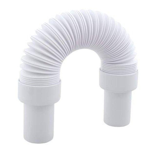 Tuyau d'évacuation flexible McAlpine 40x40mm mâle/mâle l=max. 0,9 m