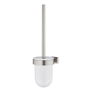 GROHE Essentials Cube Toiletborstelhouder - wandmontage - open - supersteel