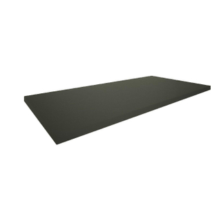 Wiesbaden Marmaris Topblad 100x46x2,5 cm mat zwart