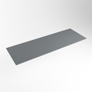 Mondiaz TOP 41 Plan sous vasque - 120x41x0.9cm - compatible comme plan de meuble - solid surface - Plata