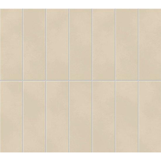 Atlas Concorde Boost Color Mozaiektegel - 33x37cm - 8.5mm - gerectificeerd - Witte scherf - Cream (Crème)