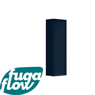 FugaFlow Eccelente Arredo Armoire colonne - 120x34.5x34.5cm - 1 porte - MDF - Bleu marine mat