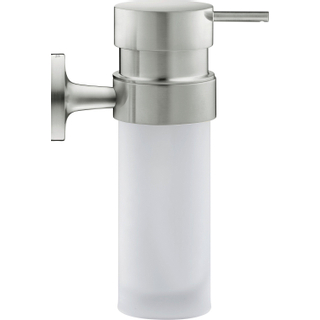 Duravit Starck T Distributeur savon - 17.6x6cm - verre poli - Inox brossé