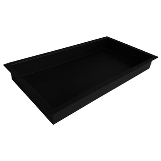Wiesbaden inbouwnis 30x60x10cm mat zwart