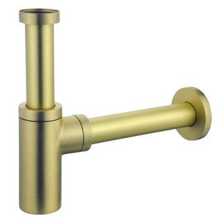 Fortifura Calvi sifon - PVD - Geborsteld Messing (Goud)