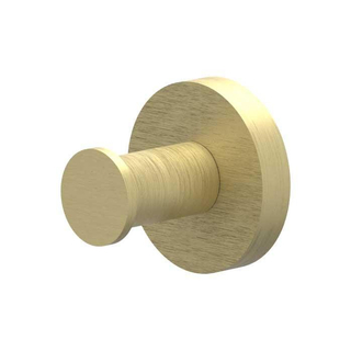 IVY Crochet à serviette - simple - grand - Or mat brossé PVD