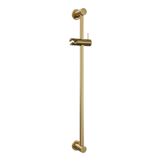 Brauer Gold Edition Barre de douche 70cm avec curseur pour douchette laiton Or brossé