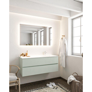 Mondiaz VICA ensemble de meuble de salle de bain - 120cm - meuble sous-vasque gris - 2 tiroirs - lavabo cloud droite - 1 trou de robinet - version XL 60cm de haut