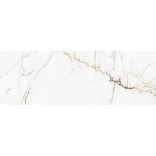ÉCHANTILLON Douglas Jones Marbles Carreau mural 33x100cm 7mm rectifié éclat blanc Torano