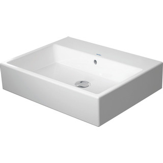 Duravit Vero Air Wastafel - 60x47cm - zonder kraangat - met overloop - wit