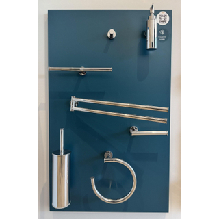 Hotbath Cobber 7 delige accessoires set chroom SHOWROOMMODEL