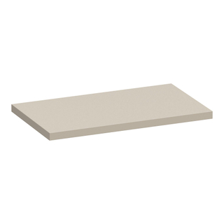 BRAUER Ocean Medium topblad - 80x46x4cm - mat beige