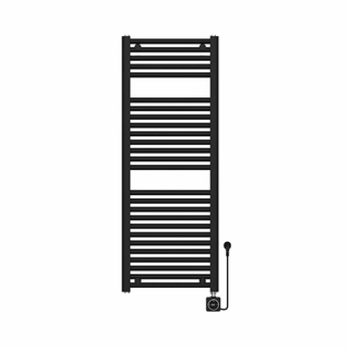 Wiesbaden Elara elektrische radiator Smart WiFi 118,5 x 45 cm mat zwart