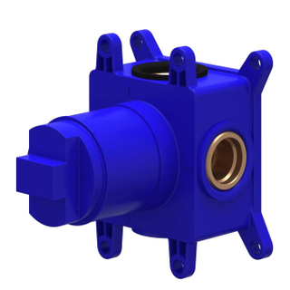 IVY Boîtier encastré - pour robinet encastré - débit - symétrie - bleu foncé